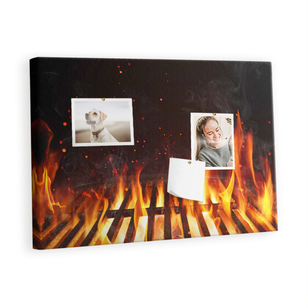 Tablica korkowa 60x40 cm planer + pinezki Grill 428599