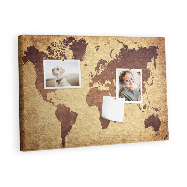 Tablica korkowa 60x40 cm planer + pinezki Organizer 372808