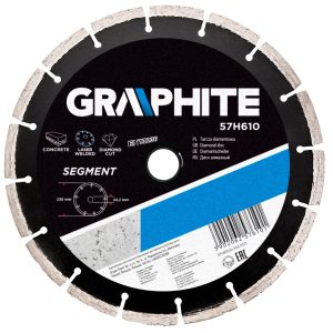 Tarcza diamentowa 230 x 22.2mm GRAPHITE 57H610 158262 Tarcza diamentowa 230 x 22.2mm GRAPHITE 57H610 158262