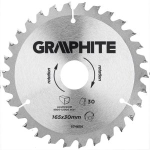 Tarcza do pilarki widiowa 165x30mm GRAPHITE 57H654 158188 Tarcza do pilarki widiowa 165x30mm GRAPHITE 57H654 158188