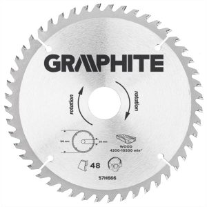 Tarcza do pilarki widiowa 185x30mm,GRAPHITE 57H666 158171 Tarcza do pilarki widiowa 185x30mm,GRAPHITE 57H666 158171