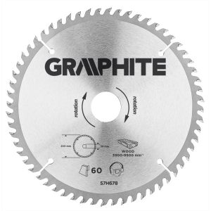 Tarcza do pilarki widiowa,200x30mm,GRAPHITE 57H678 158098 Tarcza do pilarki widiowa,200x30mm,GRAPHITE 57H678 158098