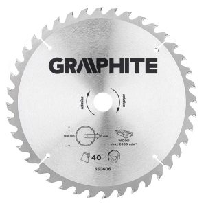 Tarcza do pilarki widiowa 300x30mm GRAPHITE 55H606 158195 Tarcza do pilarki widiowa 300x30mm GRAPHITE 55H606 158195