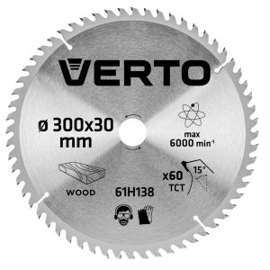 Tarcza do pilarki, widiowa, 300x30mm VERTO 61H138 158246 Tarcza do pilarki, widiowa, 300x30mm VERTO 61H138 158246