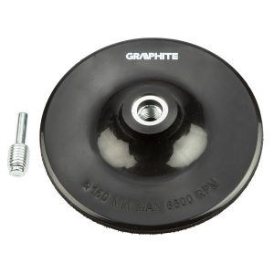 Tarcza elastyczna rzep 150mm x M14 GRAPHITE 55H929 158269 Tarcza elastyczna rzep 150mm x M14 GRAPHITE 55H929 158269
