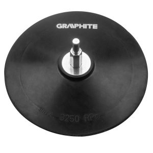Tarcza elastyczna z rzepem 125mm, GRAPHITE 55H823 158196 Tarcza elastyczna z rzepem 125mm, GRAPHITE 55H823 158196