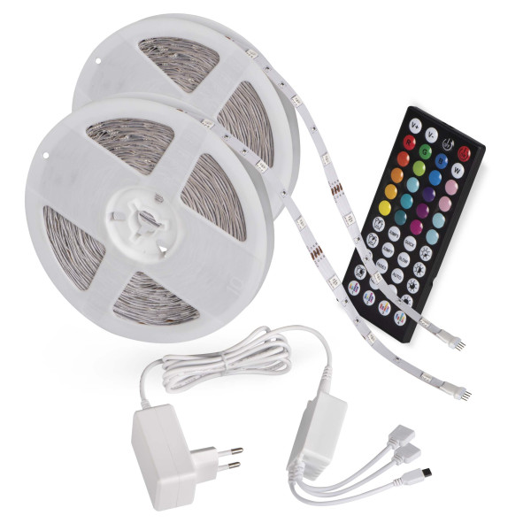Taśma LED LL 15M SET RGB 66813 LightLogic listwa Bluetooth Aplikacja pilot 976934