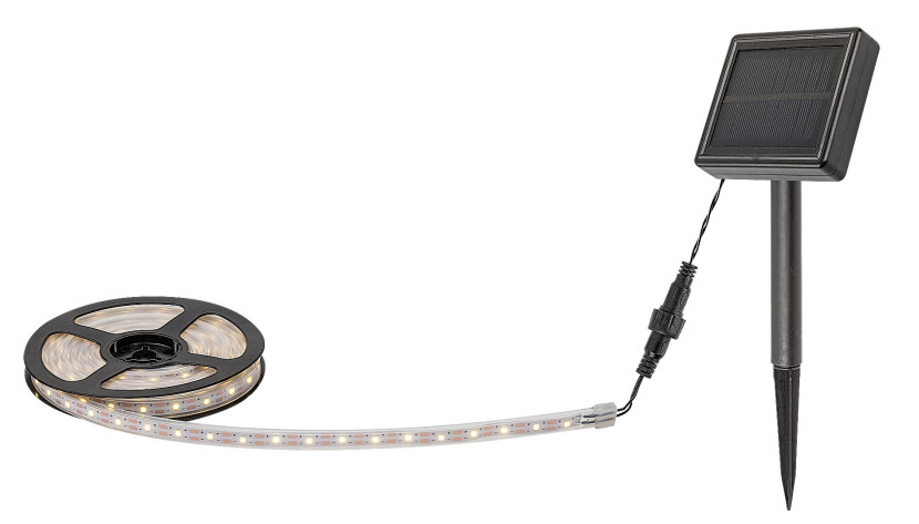 Taśma led zewnętrzna Solarna LED 0.26W Ansoo biały 77016 Rabalux 918064