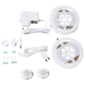 Taśma oświetlenie LED czujnik ruchu biała 305219 Taśma oświetlenie LED czujnik ruchu biała 305219