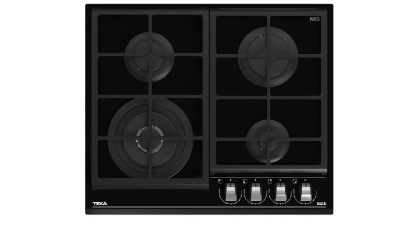 TEKA Płyta gazowa 60cm GZC 64320 XBC (E4) czarne szkło 112570169 * 692554
