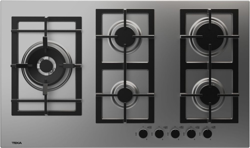 TEKA Płyta gazowa 86cm EFX 90.1 5G AI AL DR CI NAT LEFT (E4) inox 692562
