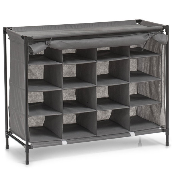 Tekstylny organizer na obuwie, 16 par butów, ZELLER 154503