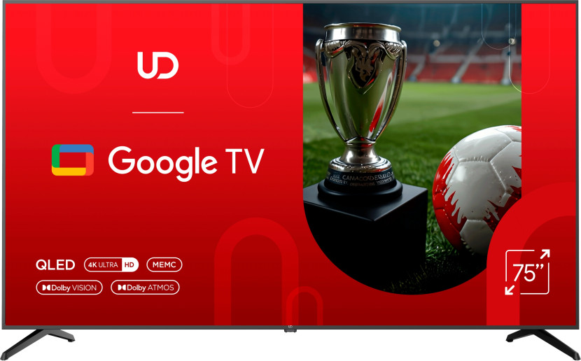 Telewizor UD 75QGU8210S Qled 75" UHD 4K Google TV Smart Dolby Atomos HDR+ 854820