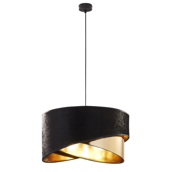 Tercino black/gold lampa wisząca 3 ścięta 500 431256