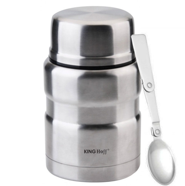 Termos obiadowy stalowy 0,5L KINGHOFF KH-1457 691946