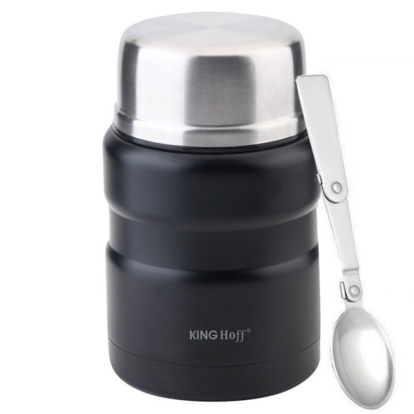 Termos obiadowy stalowy 0,5L KINGHOFF KH-1459 691945