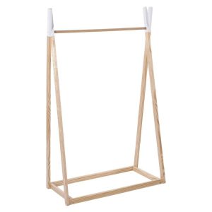 TIPI Drewniany wieszak na ubrania dla dzieci – 78 x 38 x 126 621029 TIPI Drewniany wieszak na ubrania dla dzieci – 78 x 38 x 126 621029