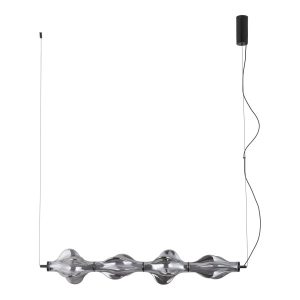 TK Lighting Elva Black Lampa Wisząca Led 30W elegancja zamknięta w szkle 847898 TK Lighting Elva Black Lampa Wisząca Led 30W elegancja zamknięta w szkle 847898
