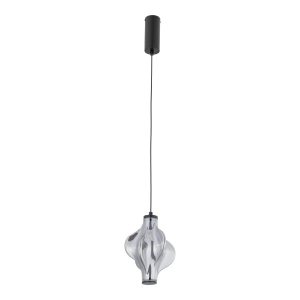 TK Lighting Elva Black Lampa Wisząca Led 8W elegancja zamknięta w szkle 847974 TK Lighting Elva Black Lampa Wisząca Led 8W elegancja zamknięta w szkle 847974