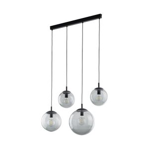 Tk Lighting Esme Grafitowa Lampa Wisząca 4 Listwa 899872