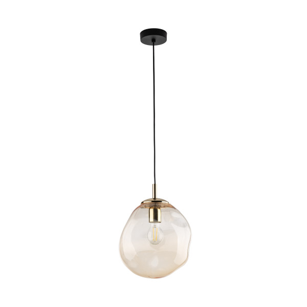 Tk Lighting Lampa sufitowa SOL Mini Bursztynowa 1 E27 899855