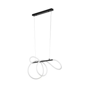 Tk Lighting Lampa wisząca FLEXI LED 36W Czarna Nowoczesna 483230