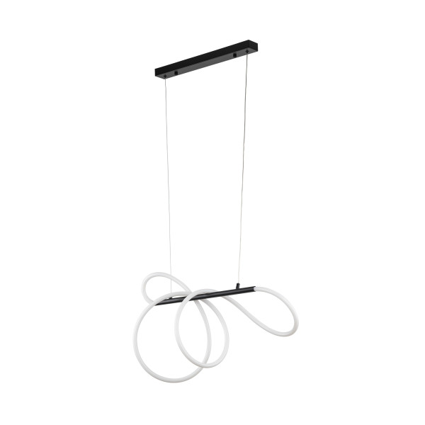 Tk Lighting Lampa wisząca FLEXI LED 36W Czarna Nowoczesna 483230