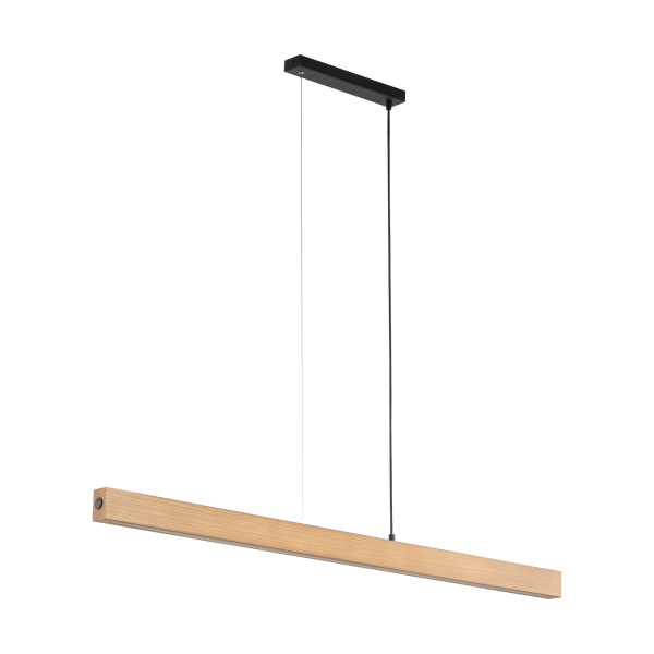 Tk Lighting Lampa Wisząca Teo LED 1260 Nowoczesna Drewno 899865