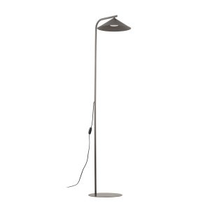 Tk-Lighting Lume metalowy stożek brązowa Lampa Podłogowa 1Xgx53 858046