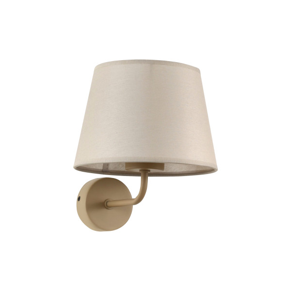 Tk-Lighting Maja beżowy Kinkiet 1Xe27 857865