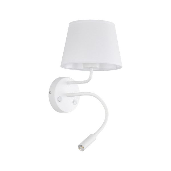 TK Lighting Maja biały Kinkiet 2 E27 + G9 480343