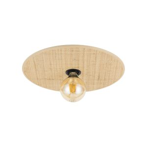 Tk Lighting Plafon Beżowy Calma Sabia Rafia 380 E27 Boho 959718