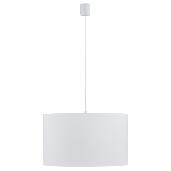 Tk-Lighting Rondo biały abażur Lampa Wisząca 30cm 858456