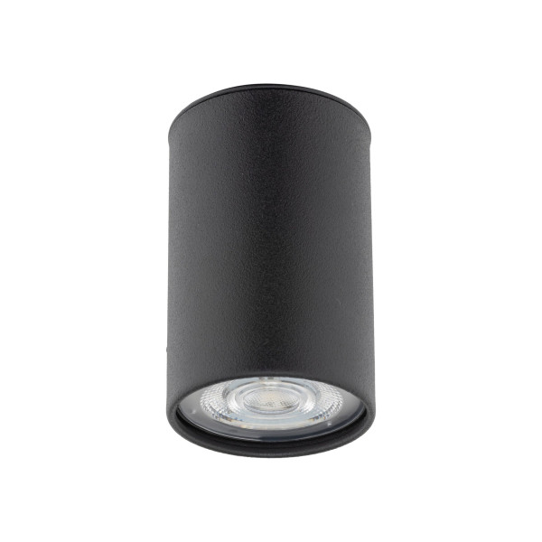 Tk-Lighting Top czarna tuba spot natynkowy 487840