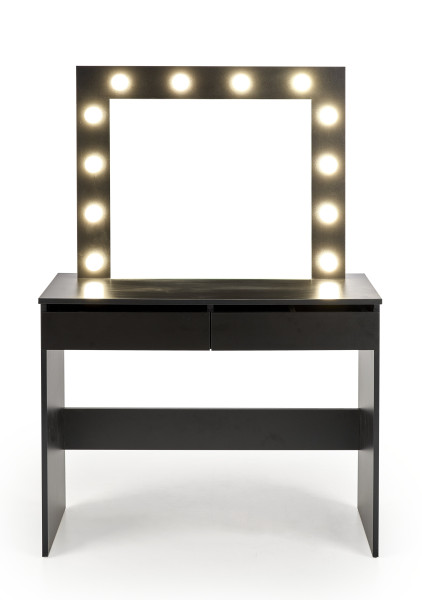 Toaletka HOLLYWOOD czarna 1003372