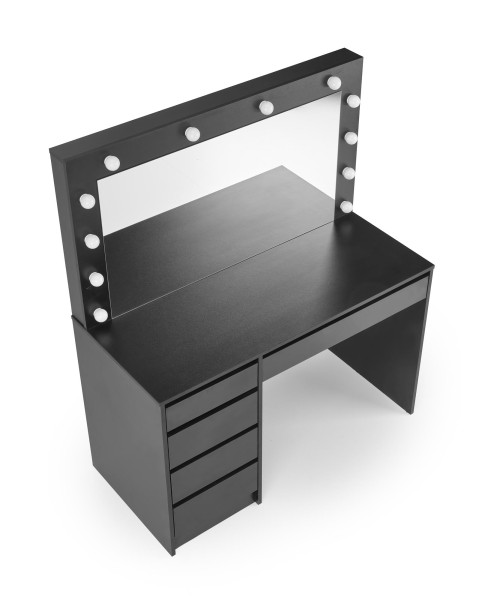 Toaletka HOLLYWOOD XL czarna 1002040