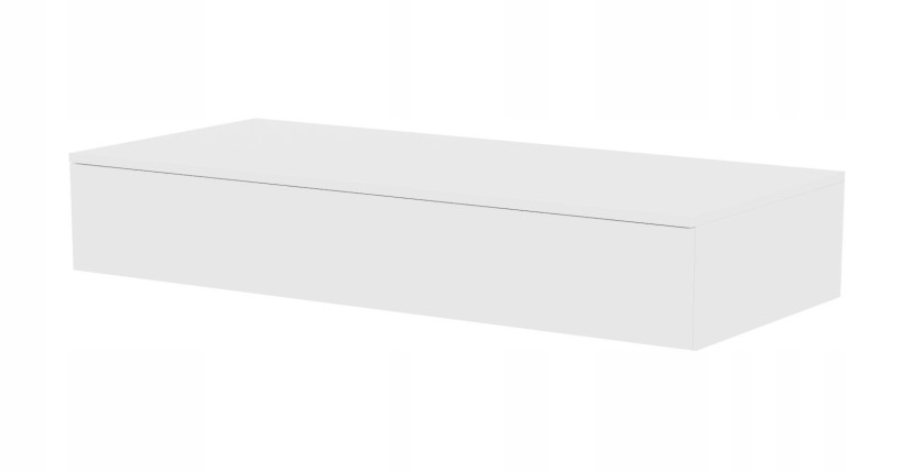 Toaletka / konsola wisząca "VOGA" biały połysk 90cm 930069