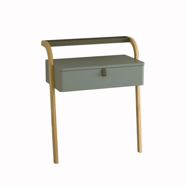 Toaletka łazienkowa MOSS 70 cm szaro-zielony półmat 822230