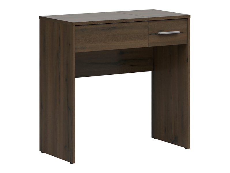 Toaletka Nepo Plus 80 cm z szufladą schowkiem i lustrem dąb noble 372462