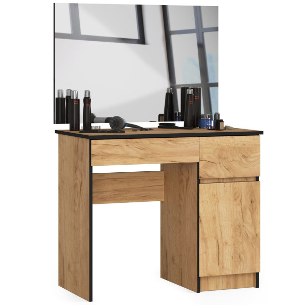 Toaletka Z Lustrem Clp P-2/Sl 900X600 Prawa Dąb Craft 728455