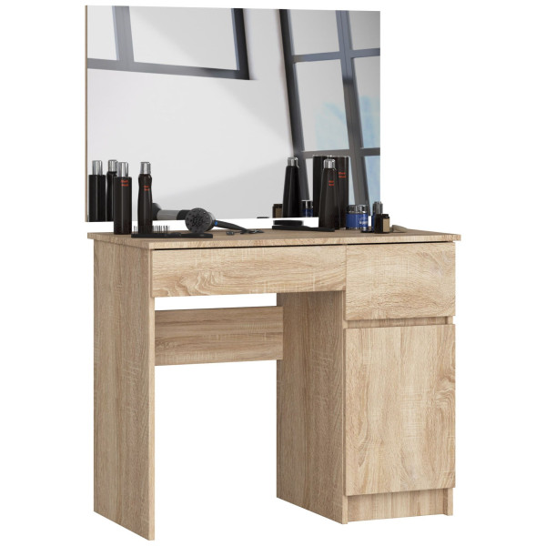 Toaletka Z Lustrem Clp P-2/Sl 900X600 Prawa Dąb Sonoma 728464