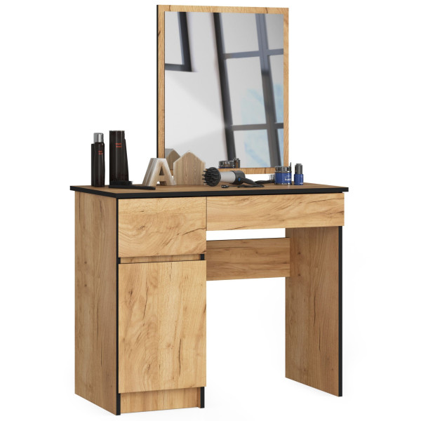 Toaletka Z Lustrem Clp P-2/Sl Lewe Pk Dąb Craft 728459