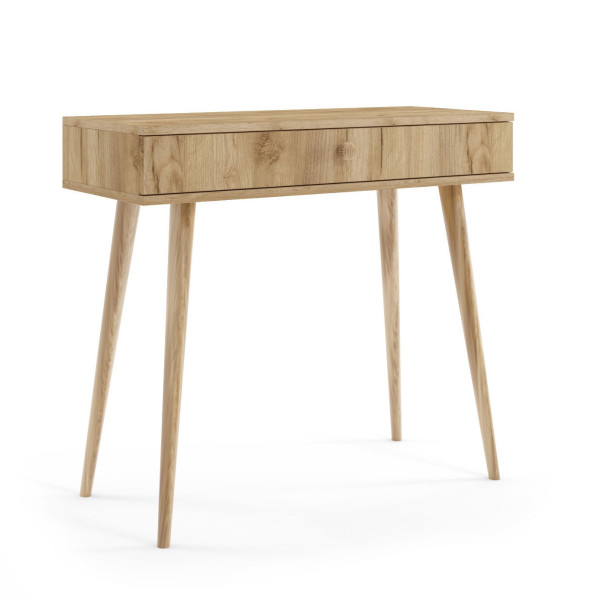 Toaletka z szufladami wysokie nogi IKON 90 Dąb Craft 237368
