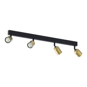 TOP BLACK/GOLD LAMPA SUFITOWA 4 PŁ 483232 TOP BLACK/GOLD LAMPA SUFITOWA 4 PŁ 483232