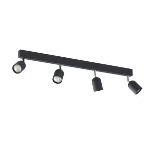TOP BLACK LAMPA SUFITOWA 4 PŁ 483696 TOP BLACK LAMPA SUFITOWA 4 PŁ 483696
