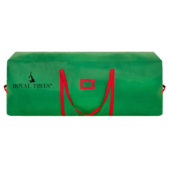 Torba na choinkę 125x50x40 cm z zamkiem pokrowiec do przechowywania zielony 864386