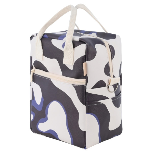 Torba na lunch Bold Drift tworzywo PCV 7 l czarny kremowy z uchwytem 951439