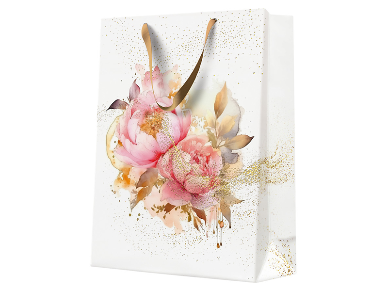 Torba prezentowa Artistic Peony Seamless 30x41cm 995530