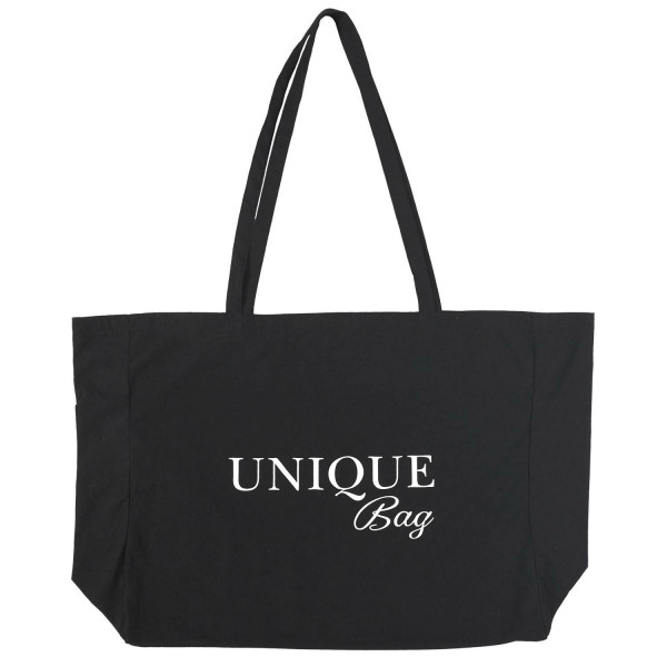 TORBA SHOPPER Unique Bag czarna z wygodnymi uchytami 594181