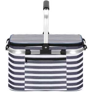 Torba termiczna 40x25x28 cm 28l kosz termiczny piknikowy na jedzenie 1072044 Torba termiczna 40x25x28 cm 28l kosz termiczny piknikowy na jedzenie 1072044